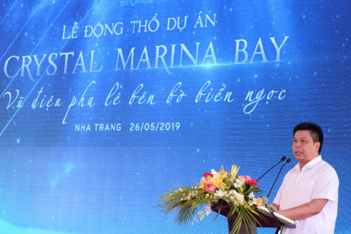 Ông Nguyễn Đức Chi - Chủ tịch Hội đồng quản trị, Tổng giám đốc Tập đoàn Crystal Bay.
