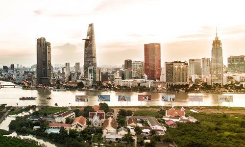 TP HCM, Việt Nam là một trong những điểm nóng hút vốn FDI đầu tư bất động sản của trong khu vực Đông Nam Á và châu Á Thái Bình Dương năm 2019. Ảnh: Lucas Nguyễn