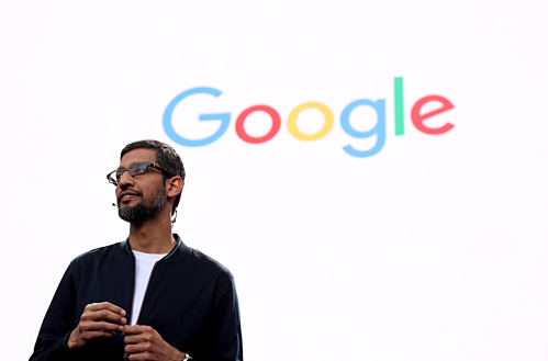 CEO Google - Sundar Pichai. Ảnh: Justin Sullivan