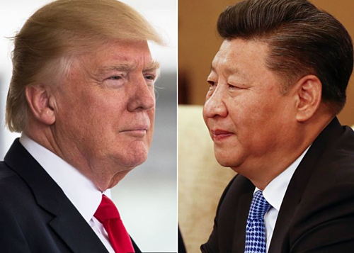 Tổng thống Mỹ - Donald Trump và Chủ tịch Trung Quốc - Tập Cận Bình. Ảnh: AFP