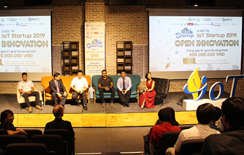 Buổi công bố IoT Startup 2019 sáng ngày 16/6.