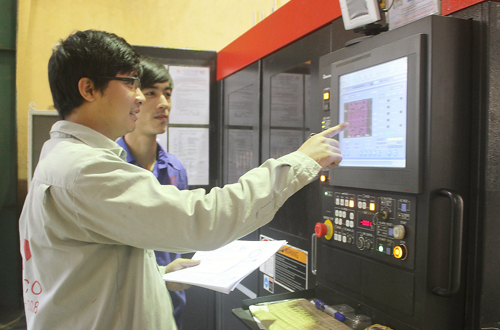 Nhà máy Tomeco An Khang được trang bị máy móc công nghệ hiện đại.