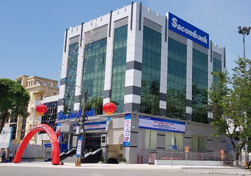 Trụ sở Sacombank Chi nhánh Lào Cai.