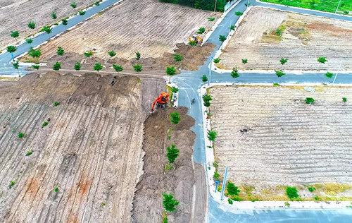Một dự án được xây trái phép tại Bà Rịa - Vũng Tàu. Ảnh: Nguyễn Khoa