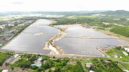 Nhà máy điện mặt trời trị Trúc Sơn giá 843 tỷ chính thức vận hành