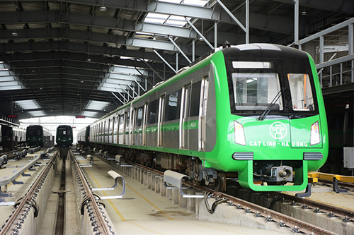 Đường sắt Cát Linh - Hà Đông vận hành thử nhà ga tháng 3/2019