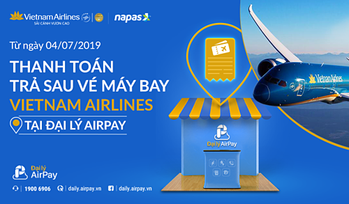 Ap dụng đối với các giao dịch đặt chỗ thành công qua website VietnamAirlines và có mã đặt chỗ - PNR. Xem chi tiết danh sách Đại lý AirPay tại Hà Nội và Hồ Chí Minh tại đây