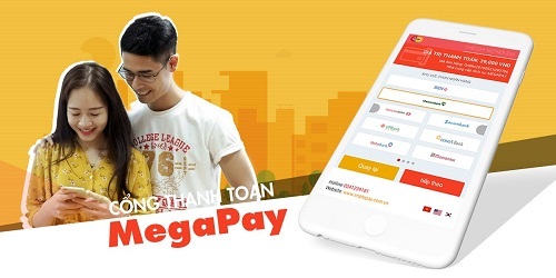 Cổng thanh toán MegaPay trang bị nhiều phương thức thanh toán cho người dùng. 
