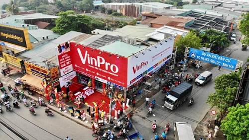 Một cửa hàng VinPro tại quận Bình Tân, TP HCM.