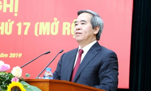 Ông Nguyễn Văn Bình, Trưởng ban Kinh tế Trung ương tại Hội nghị ngày 26/7.
