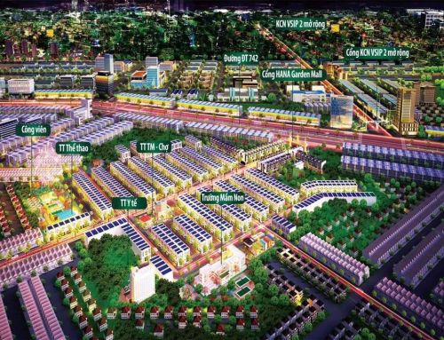 Chủ đầu tư Hà Nam khởi công công viên trung tâm dự án Hana Garden Mall - 1