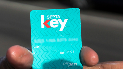 Thẻ SEPTA Key. Ảnh: SEPTA.