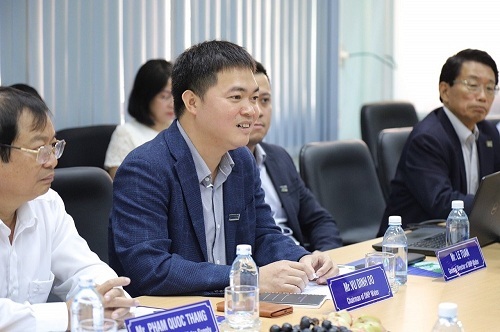 Ông Vũ Đình Độ- Chủ tịch HĐQT DNP Corp mong muốn IFC sẽ tiếp tục đầu tư và hỗ trợ hoạt động các hội hoá ngành nước tại Việt Nam