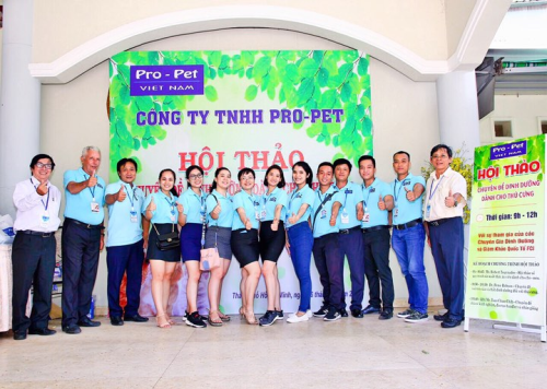 Đội ngũ nhân viên của Công ty Pro-Pet.