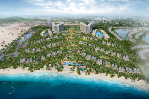 Phối cảnh khu nghỉ dưỡng Alma.