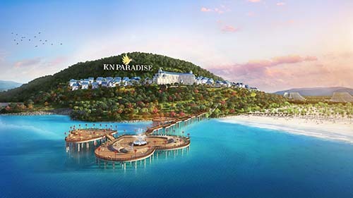 Khu Hill Resort 6 sao và Cầu Tình Yêu tại dự án KN Paradise.