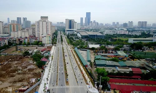 Một tuyến đường được đầu tư theo hình thức BT. Ảnh: Bá Đô