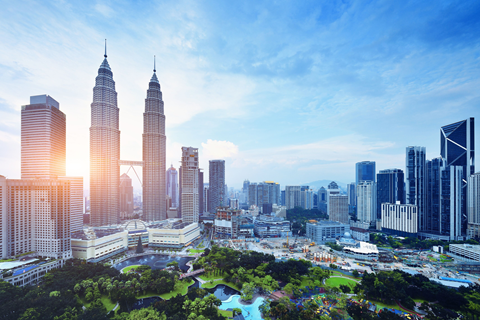 Một góc thủ đô Kuala Lumpur xanh và hiện đại