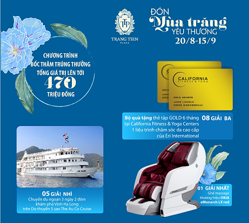 ĐÓN MÙA TRĂNG YÊU THƯƠNG VỚI RẤT NHIỀU HOẠT ĐỘNG Ý NGHĨA TẠI TRÀNG TIỀN PLAZA (bài xin Edit) - 1