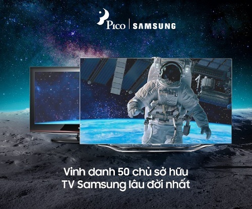Chương trình Vinh danh 50 chủ sở hữu TV Samsung lâu đời nhất tặng 50 tivi cho khách hàng.