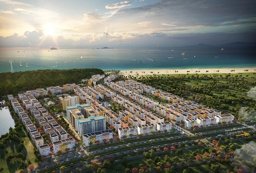 Tập đoàn Sun Group - một trong những nhà phát triển bất động sản hàng đầu cả nước - xây dựng khu đô thị hiện đại tại Phú Quốc.
