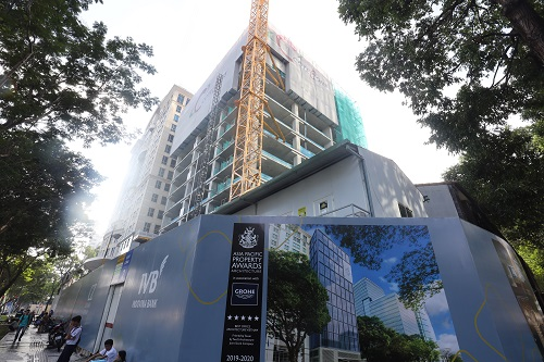 Tòa nhà Friendship Tower tọa lạc tại vị trí thuận lợi trên mặt tiền Lê Duẩn, TP HCM.