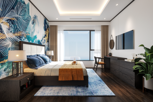 Thiết kế một căn hộ tại dự án The Sapphire Premier Ha Long.