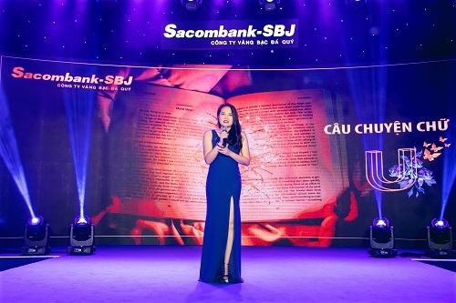 1. Bà Nguyễn Huỳnh Trúc Chi - Phó tổng giám đốc SBJ phát biểu chia sẻ tại sự kiện
