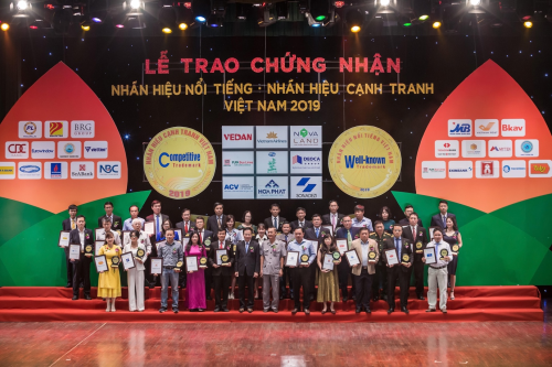 Những doanh nghiệp nhận giải thưởng.