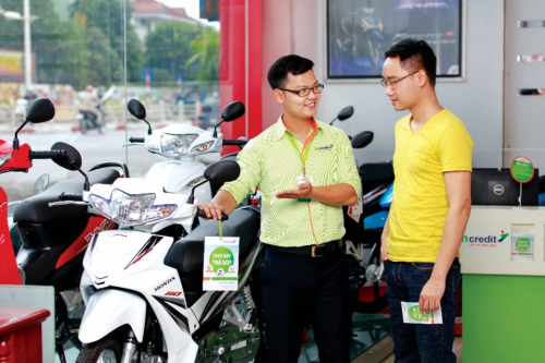 Cơ hội trúng 200 giải thưởng khi vay trả góp xe máy từ Mcredit
