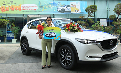 Vietbank trao thưởng xe Mazda cho khách gửi tiết kiệm