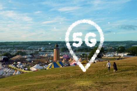 5G Music Festival Networks : EE 5G network