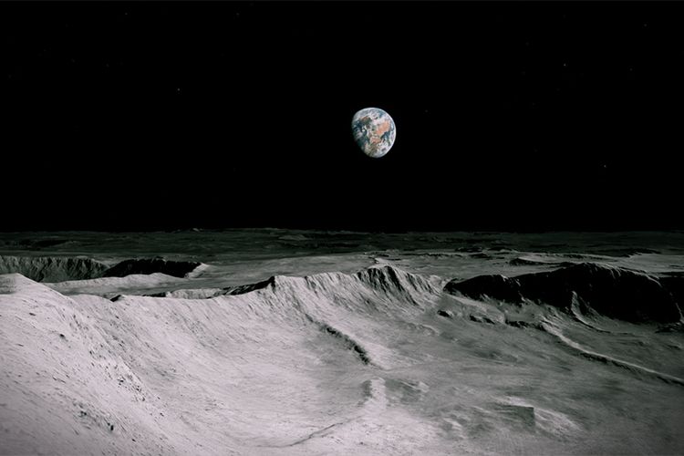 Antony Gormley's maiden VR voyage blasts off to the moon