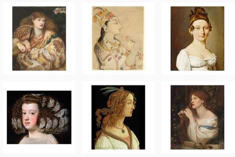 Art History-Inspired Beauty Accounts : Gucci Beauty Instagram