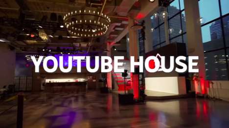 Experiential Media Pop-Ups : youtube house