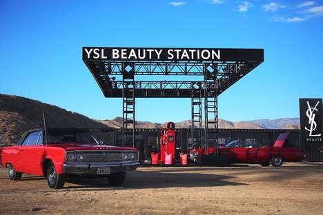 Gas Station Beauty Pop-Ups : ysl beauty
