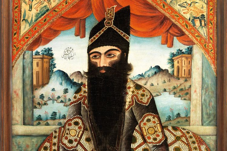 Object Lessons: From a Persian shah's portrait to a popsicle stick "painting"