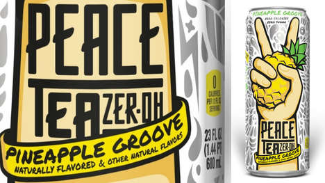 Peace Tea ZER-OH Pineapple Groove