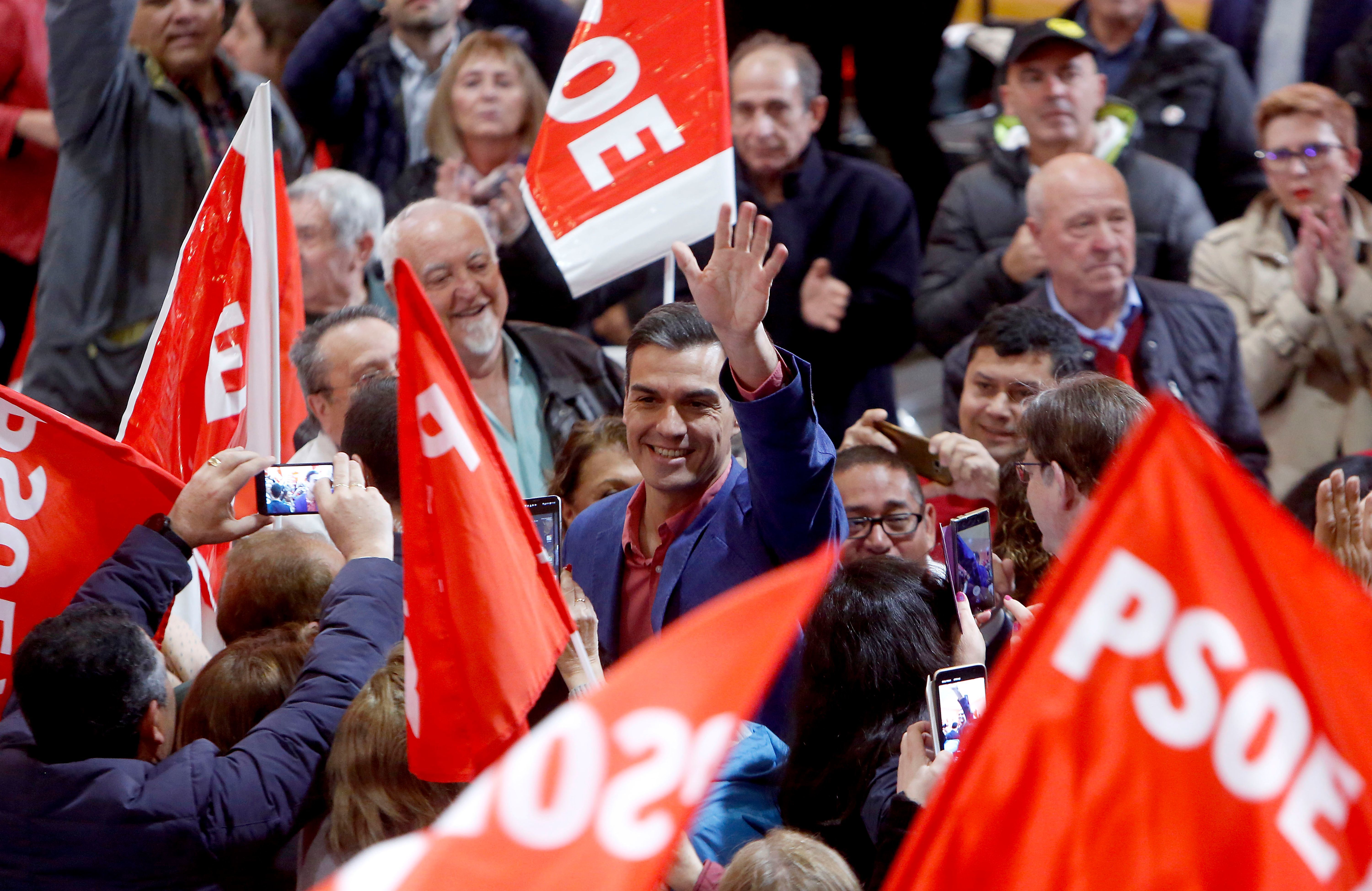 Spain's socialists win snap election
