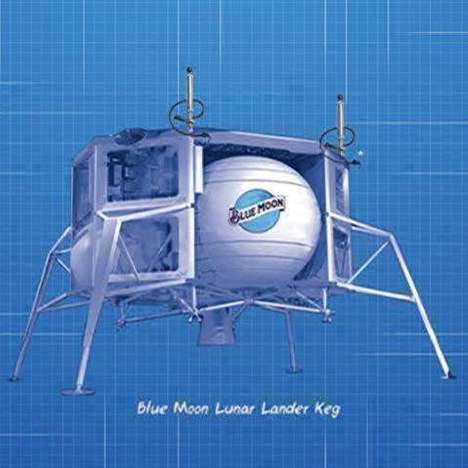 Celebratory Lunar Lander Kegs : Lunar Lander Kegs