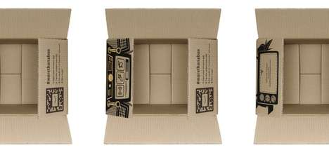 Digitally Scannable Cardboard Boxes : smileCodes