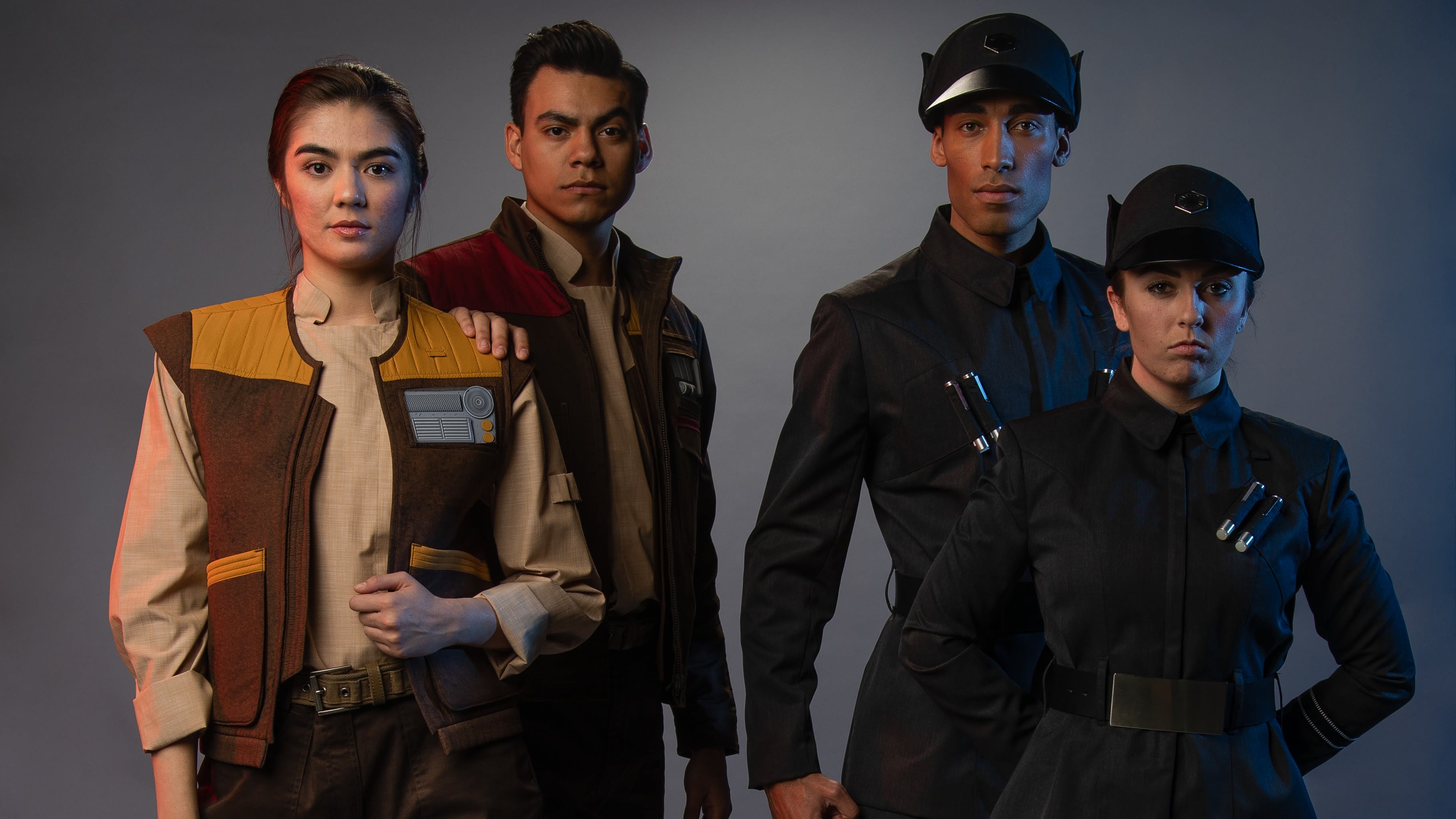 Galaxy's Edge's cast members all have unique backstories and costumes