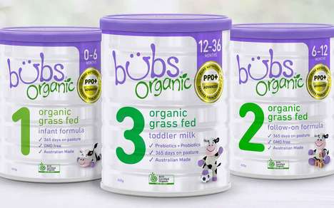 Grass-Fed Milk Baby Formulas : infant formula