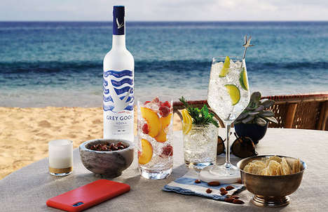 Grey Goose Riviera bottle design