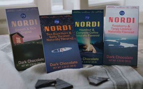 Nordic-Inspired Chocolate Collections : Fazer Nordi Dark Chocolate