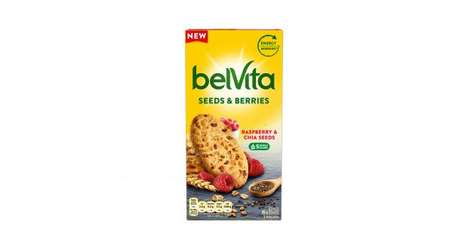 Nutrient-Dense Breakfast Bars : Belvita Seeds & Berries
