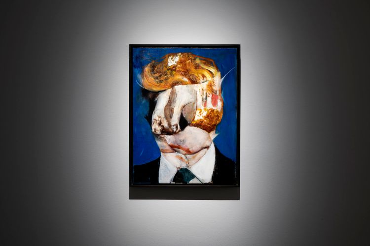 Painting is more important than politics: Adrian Ghenie on his Trump-inspired portraits in Venice