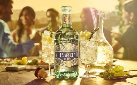 Super-Premium Italian Gins : Villa Ascenti