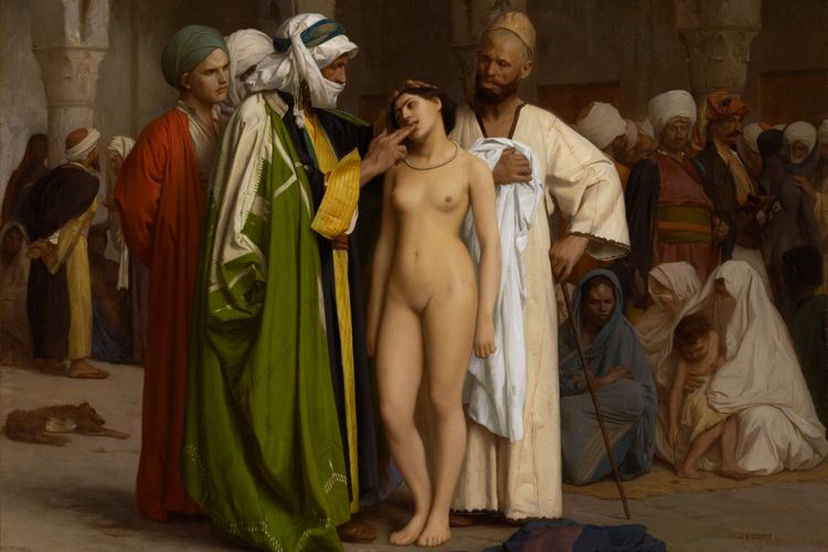 US museum criticises use of Gérôme’s Slave Market in German right-wing campaign