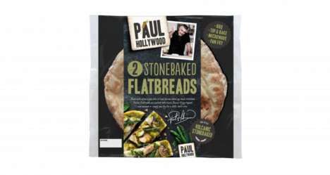 Versatile Prepackaged Bread Products : Stonebaked Flatbread